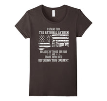 I Stand for the National Anthem - Veteran Pride T-Shirt
