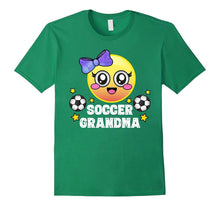 Cute Soccer Grandma Game Ball Kawaii Girl Emoji T Shirt