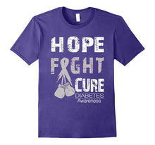 Hope Fight Cure DIABETES Awareness T-Shirt