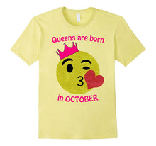 Emoji October Birthday Girl Pink Shirt