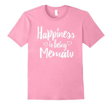 Happiness Is Being Memaw Shirt