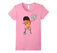 #16 Soccer Shirt Girls Funny Dabbing Dab Dance Soccer Ball