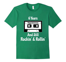 6 Years and Still Rockin' and Rollin' Tshirt Cassette Tape