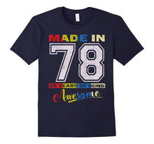 39th Birthday Shirt Made in 1978 39 Year Old Vintage Awesome