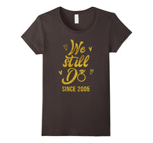 12th Wedding Anniversary T-Shirt We Still Do Since 2005 Gift
