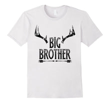 Big Brother Sibling Matching Shirt - Tribal Antlers Son Tee