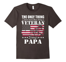 I Love More Than Being a Veteran Is Being a PAPA T-Shirt