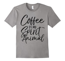 Coffee Is My Spirit Animal Shirt Vintage Funny Tee