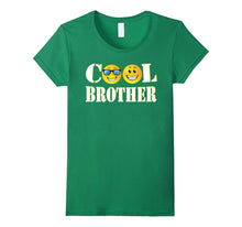 Cool Brother With Cute Emoji Funny T-Shirt Gift