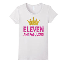 11th Birthday Shirt for Girls: Eleven Princess Crown Gift