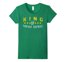 King of Fantasy Football Tee Shirt | Fantasy Sports King Tee