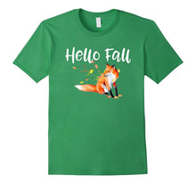 Fox T-Shirt Thanksgiving Fall Autumn TShirt Hello Fall Shirt