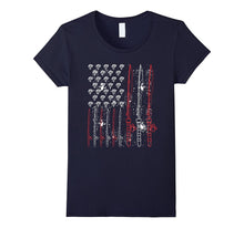 Fishing American Flag T-Shirt - US Fishing T-Shirt