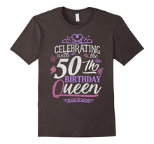 50th Birthday Queen Shirt Celebrating Party Crown Bday Gift