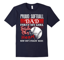 Softball Dad Shirts - Proud Softball Dad Tshirt
