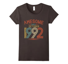 Awesome Since October 1992 Funny T-Shirt 25th Birthday Tee