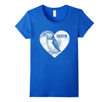 Love Heart Puffins Shirt Cute Puffin Iceland Lover Gift Tee