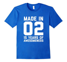 15th Birthday Shirt Gift Age 15 Year Old Boy Girl Tshirt Tee