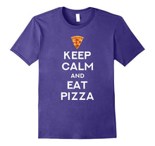 Keep Calm and Eat Pizza Funny T-Shirt