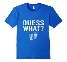 Men's Pregnancy Announcement TShirt: Dad Guess What?