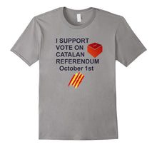 Support for Voting in Catalonia T-Shirt Unisex Top Tee