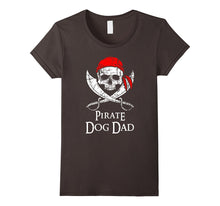 Pirate Dog Dad Family Jolly Roger Skull T-Shirt