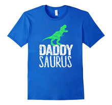 Mens DADDYSAURUS Funny Father Daddy T-Rex Family Matching Shirt
