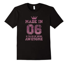 11th Birthday Gift Made in 2006 Awesome Pink T-Shirt