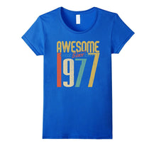 Awesome Since 1977 T-Shirt 40 Years Old 40th Birthday Tee
