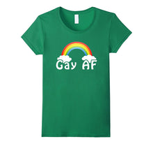 Funny Rainbow Gay AF Flag T-Shirt Gay Gift Shirt