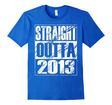 Funny Straight Outta 2013 4th Birthday T-Shirt Vintage Gift