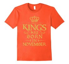 Best Kings Are Born in NOVEMBER Gold C2 T-Shirt