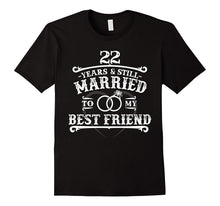 22nd Wedding Anniversary T-Shirt for Husband/Wife