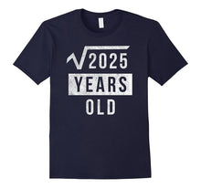 45th Birthday Gift 45 Yr Years Old Funny Square Root T Shirt