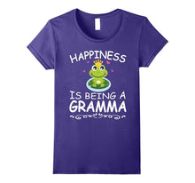 Happiness Is Being a Gramma With Frog Funny T-Shirt Gift