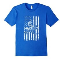American Flag Cool ATV Four Wheeler Quad Bike Shirt