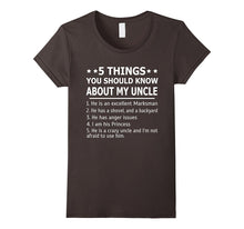 5 Things You Should Know About My Uncle T-Shirt