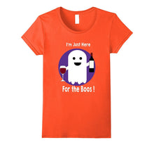 Here for the Boos Funny Ghost Halloween T-Shirt