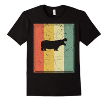 Hippo Silhouette Shirt - Retro Vintage Classic T-Shirt
