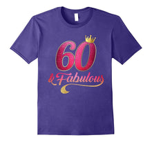 60th Birthday Queen Fabulous 60 Years Old T-Shirt