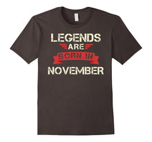 Legends Are Born in November Birthday Month T Shirt