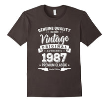 1987 Vintage Birthday Present T-Shirt - 30th Birthday Gifts