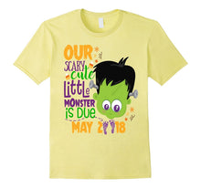 Halloween Pregnancy Shirt Our Cute Monster Due May 2018 Dad