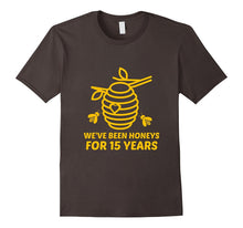 15th Wedding Anniversary Tee Shirt Marriage Gift for Couples
