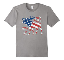 Distressed Don't Moose With Me American Flag Shirt
