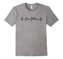Brazilian Jiu Jitsu Heartbeat T Shirt MMA BJJ Pulse EKG Tee