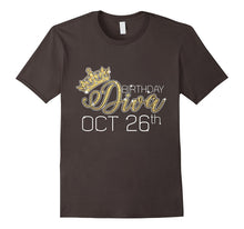 Birthday Diva on October 26th T-Shirt Libra Pride