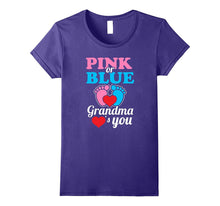 Pink or Blue Grandma Loves You - Gender Reveal Shirt