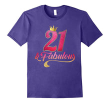 21st Birthday Queen Fabulous 21 Years Old T-Shirt