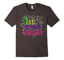 Back to School T-Shirt 1st Grade Rocks for Kids Student Tee